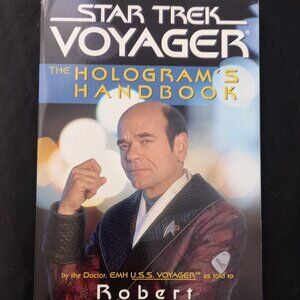 Star Trek Voyager - The Hologram's Handbook - Picardo - RARE!